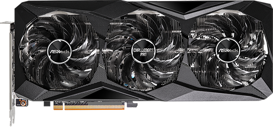 ASRock Radeon RX 7600 Challenger Pro OC - Front