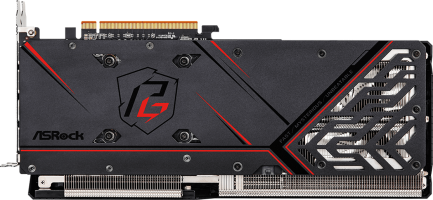 ASRock RX 7600 Phantom Gaming OC - Rear