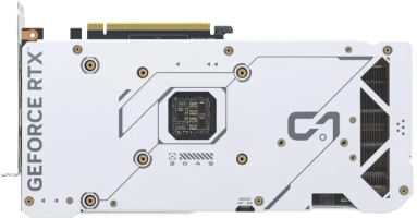 Asus Dual GeForce RTX 4070 White Edition - Rear