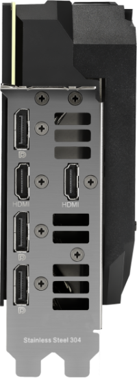 Asus ROG Strix GeForce RTX 3060 Ti V2 - Outputs