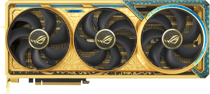 Asus ROG Astral GeForce RTX 5090 Dhahab OC Edition - Front
