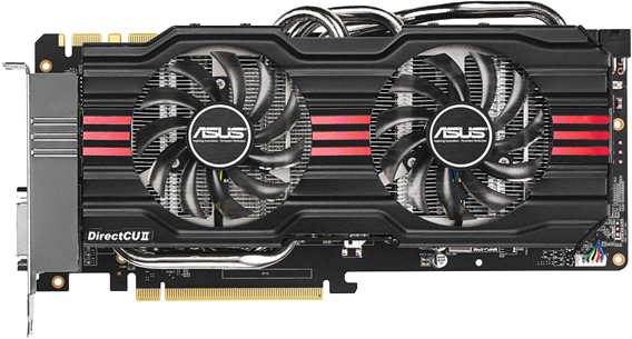 Asus GeForce GTX 770 DirectCU II OC - Front