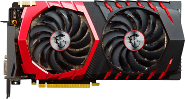 MSI GeForce GTX 1070 GAMING X - Front