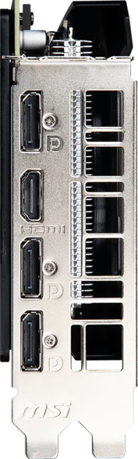 MSI GeForce RTX 2060 VENTUS GP OC - Outputs