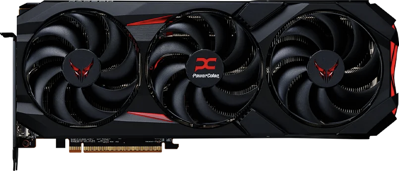PowerColor Red Devil AMD Radeon RX 9070 XT - Front