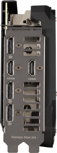 Asus ROG Strix GeForce RTX 3050 - Outputs