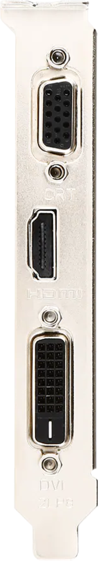 MSI GT 710 1GD3H LP - Outputs