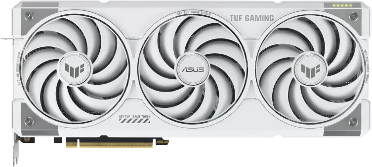Asus TUF Gaming GeForce RTX 5070 Ti White OC Edition - Front