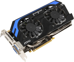 MSI GeForce GTX 660 Ti Power Edition - Side