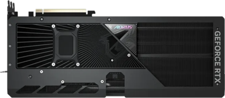 Gigabyte AORUS GeForce RTX 5070 Ti MASTER - Rear