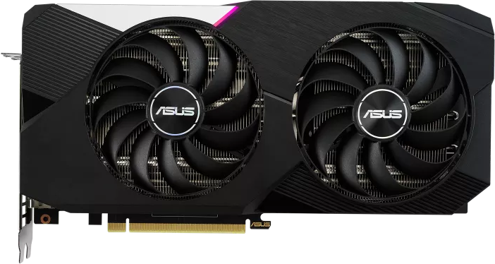 Asus Dual GeForce RTX 3060 Ti OC Edition - Front