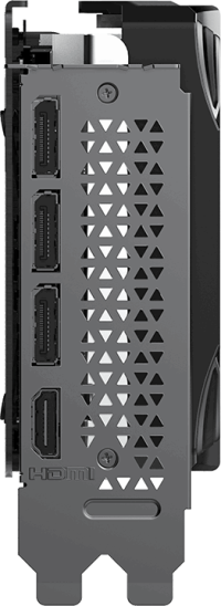 PNY GeForce RTX 5070 Overclocked Triple Fan - Outputs