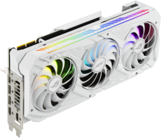 Asus ROG Strix GeForce RTX 3090 White OC Edition - Side