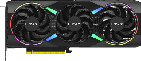 PNY GeForce RTX 5070 ARGB EPIC-X RGB Triple Fan - Front