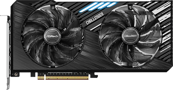 ASRock Intel Arc A770 Challenger SE OC - Front