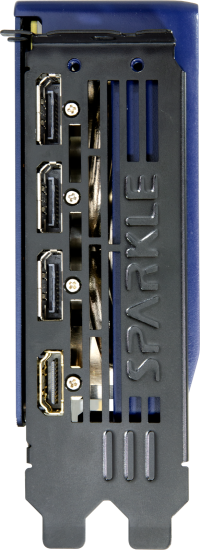 Sparkle Intel Arc B580 TITAN OC - Outputs