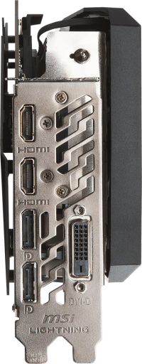 MSI GeForce GTX 1080 Ti LIGHTNING - Outputs
