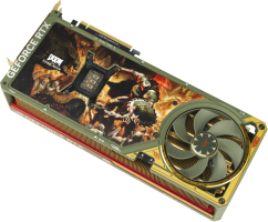 Asus ROG Astral GeForce RTX 5080 OC DOOM Edition - Side