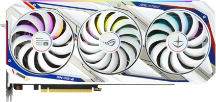 Asus ROG Strix GeForce RTX 3090 GUNDAM EDITION - Front