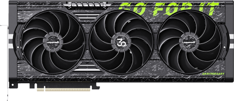 Manli 30th Anniversary Edition GeForce RTX 5080 OC - Front