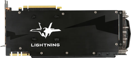 MSI GeForce GTX 980 Ti - Rear