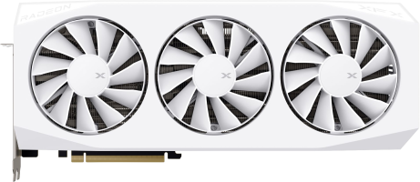 XFX Mercury AMD Radeon RX 9070 XT White Gaming Edition - Front
