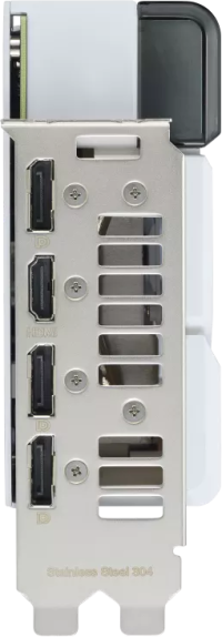 Asus Dual GeForce RTX 4070 White Edition - Outputs
