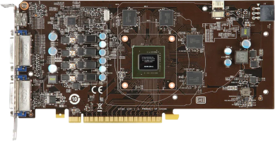MSI GeForce GTX 650 Ti Power Edition - PCB Front