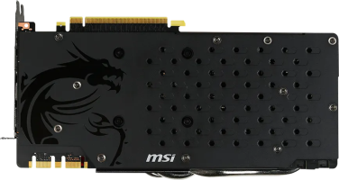 MSI GeForce GTX 980 Ti GAMING - Rear