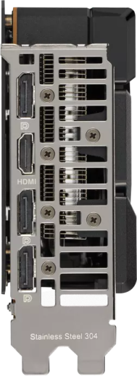 Asus Dual Radeon RX 7600 EVO OC Edition - Outputs