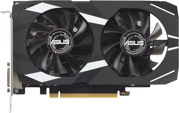 Asus Dual GeForce RTX 3050 OC Edition - Front