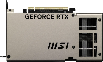 MSI GeForce RTX 5060 Ti INSPIRE 2X - Rear
