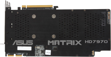 Asus ROG Matrix HD 7970 - Rear