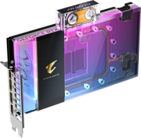 Gigabyte AORUS GeForce RTX 5090 XTREME WATERFORCE WB - Side