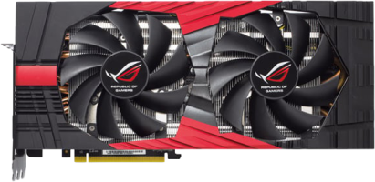 Asus MARS II Dual GPU GTX 580 - Front