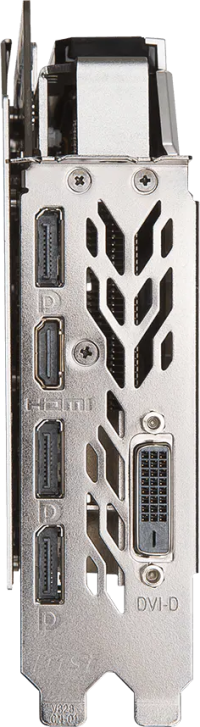 MSI GeForce GTX 1070 Quick Silver - Outputs