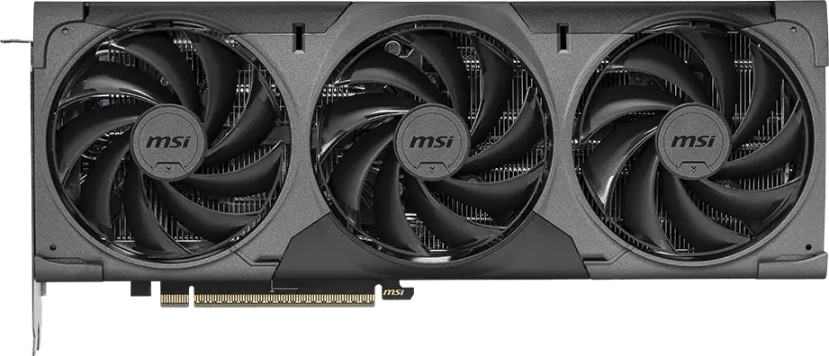 MSI GeForce RTX 5070 Ti VENTUS 3X PZ OC BLACK - Front