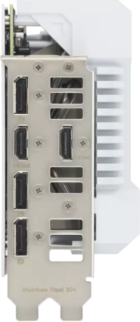 Asus TUF Gaming GeForce RTX 4070 Ti SUPER BTF White Edition - Outputs