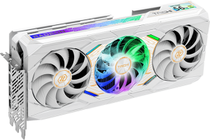 ASRock Radeon RX 9070 XT Taichi White OC - Side