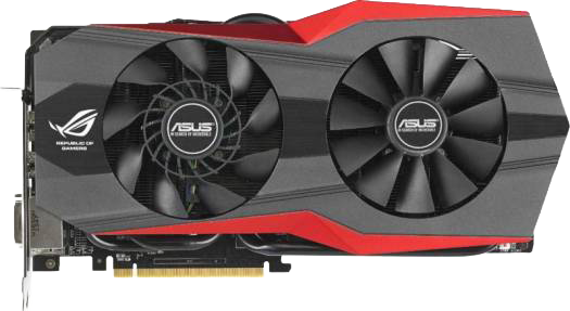 Asus ROG Matrix R9 290X Platinum - Front