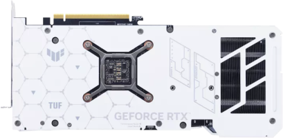 Asus TUF Gaming GeForce RTX 4070 Ti White OC Edition - Rear