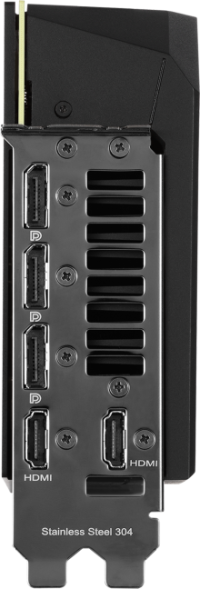 Asus ROG Strix LC GeForce RTX 4090 OC Edition - Outputs