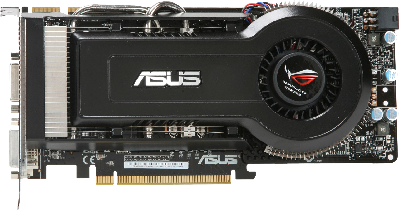 Asus ROG Matrix HD 4850 - Front