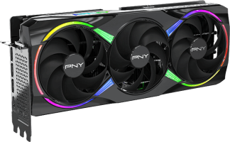 PNY GeForce RTX 5070 Ti EPIC-X RGB Triple Fan Plus - Side