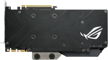 Asus ROG Poseidon GTX 1080 Ti Platinum - Rear