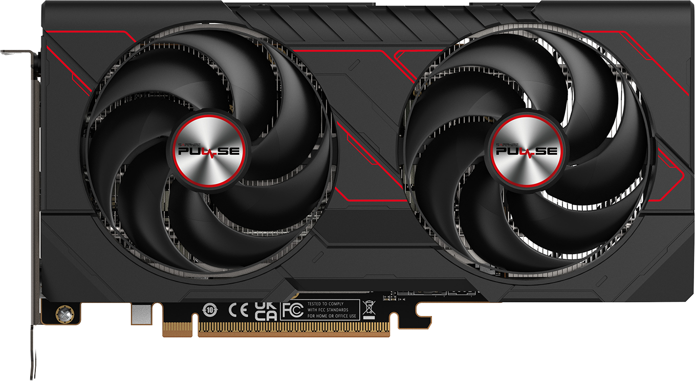 Sapphire PULSE AMD Radeon RX 9060 XT OC - Front
