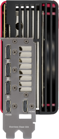 Asus ROG Strix GeForce RTX 4090 OC EVA-02 Edition - Outputs