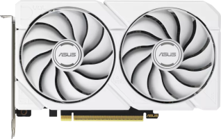 Asus Dual Radeon RX 9060 XT White Edition - Front