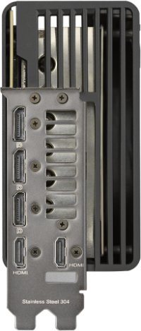 Asus ROG Strix GeForce RTX 4080 SUPER OC Edition - Outputs
