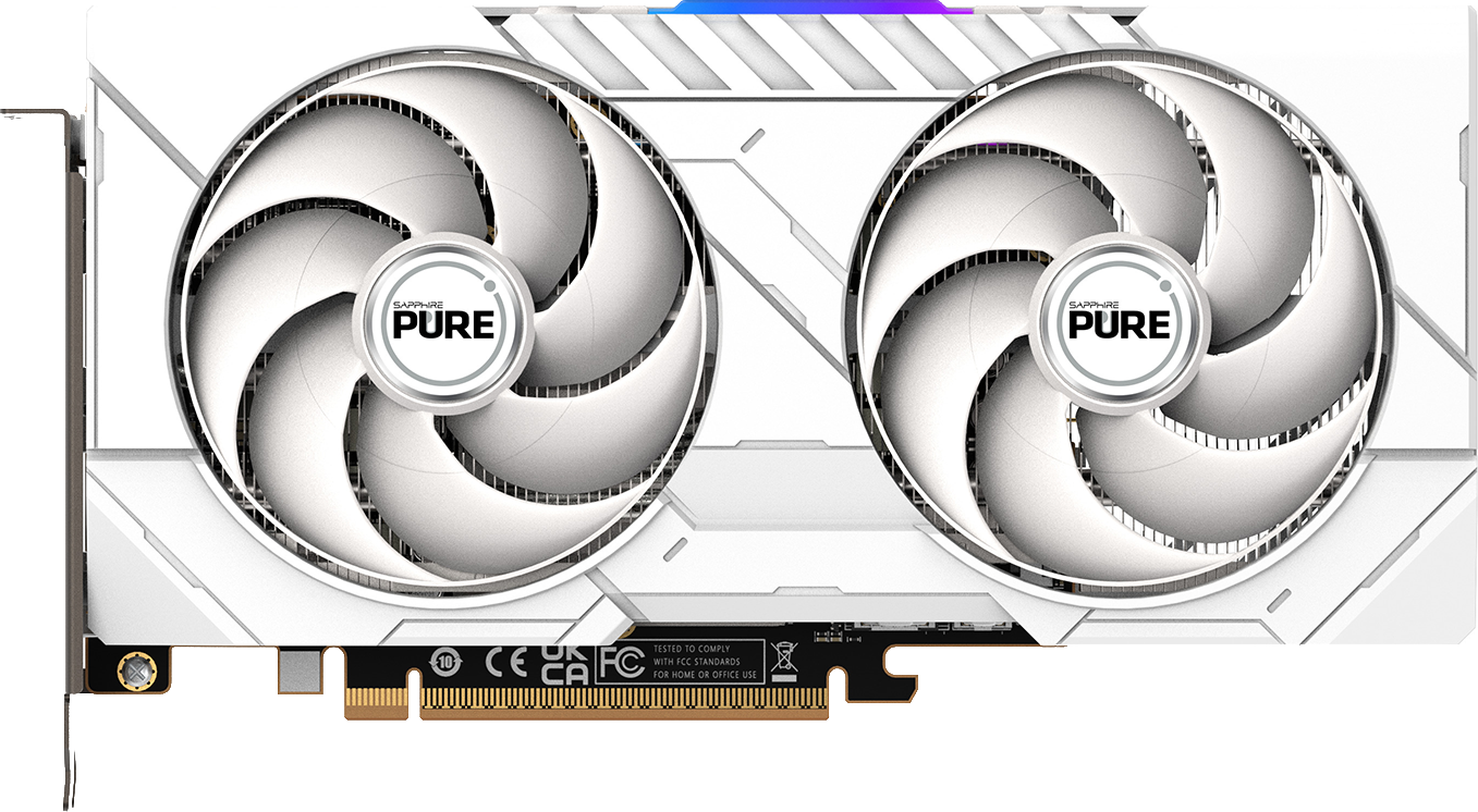 Sapphire PURE AMD Radeon RX 9060 XT OC - Front